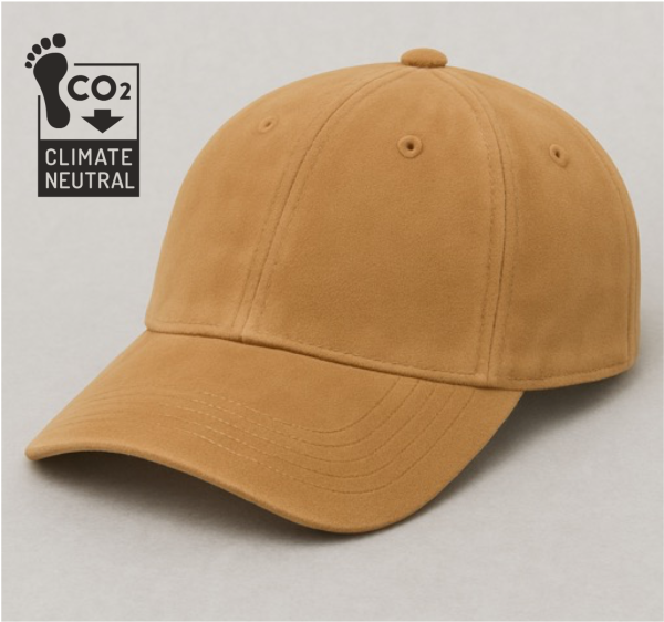 Eco Soft Brushed Suede Cap