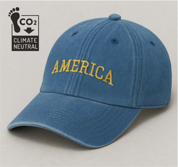 Eco Denim Americana Cap